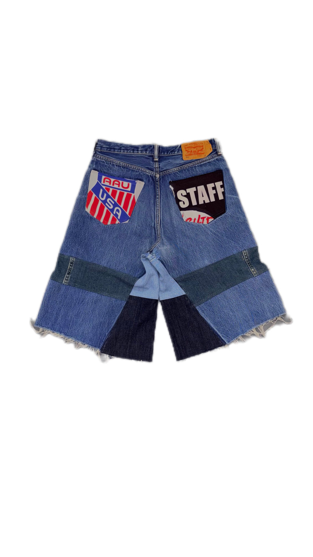 “Vintage” Scrap Jorts 1