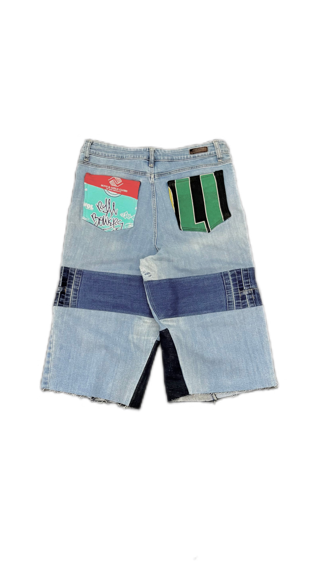 “Vintage” Scrap Jorts 5